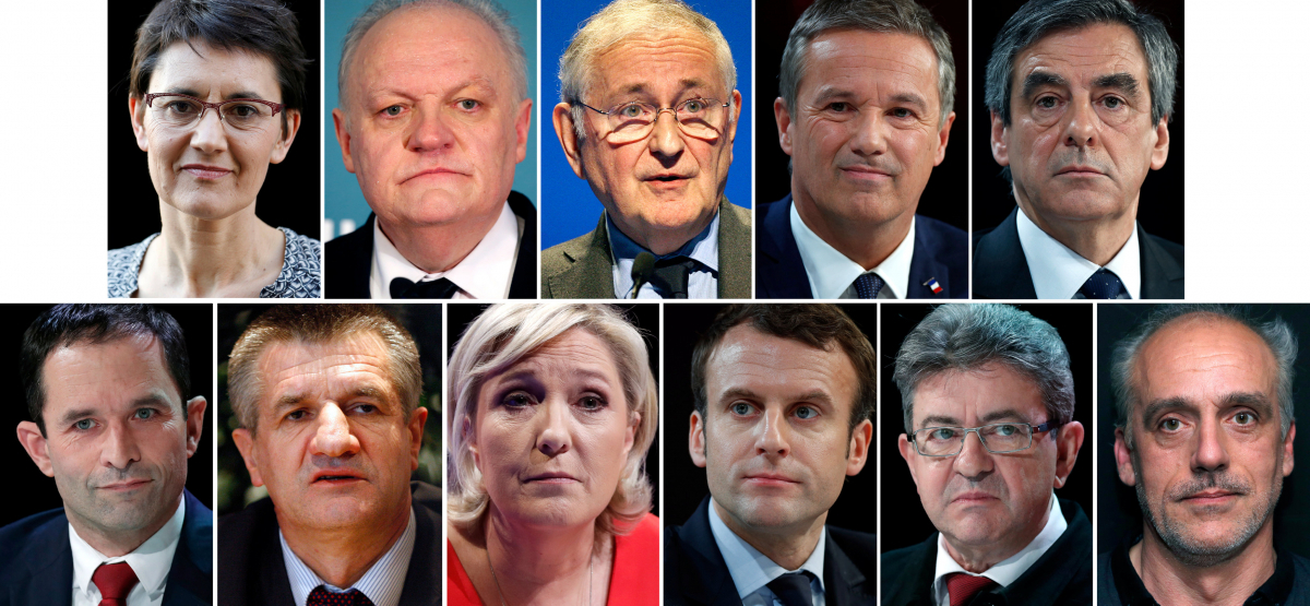 Γαλλία – Προεδρικές εκλογές: Η… συμμορία των 11 – Τα φαβορί, ο βοσκός, ο εργάτης και ο δημόσιος υπάλληλος
