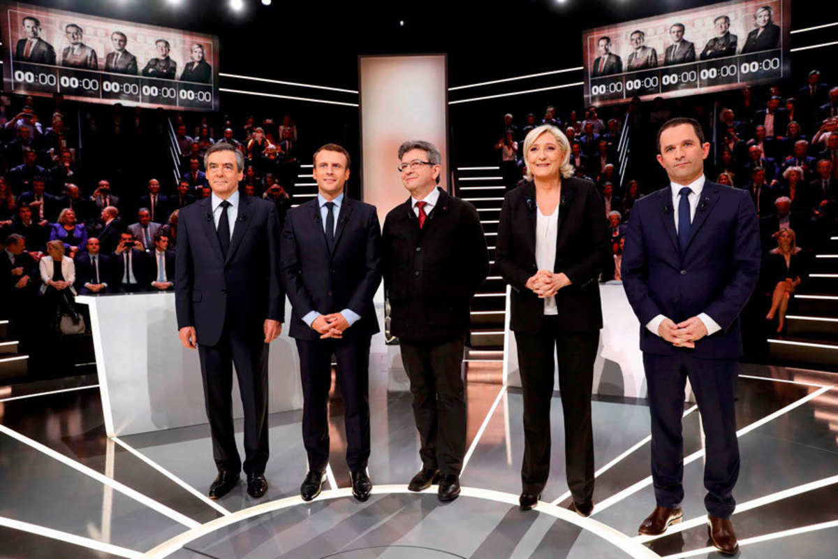 Γαλλία: Debate “comme il faut” – Αμηχανία, μπουρκίνι και… νικητής ο Μακρόν [pics, vids]