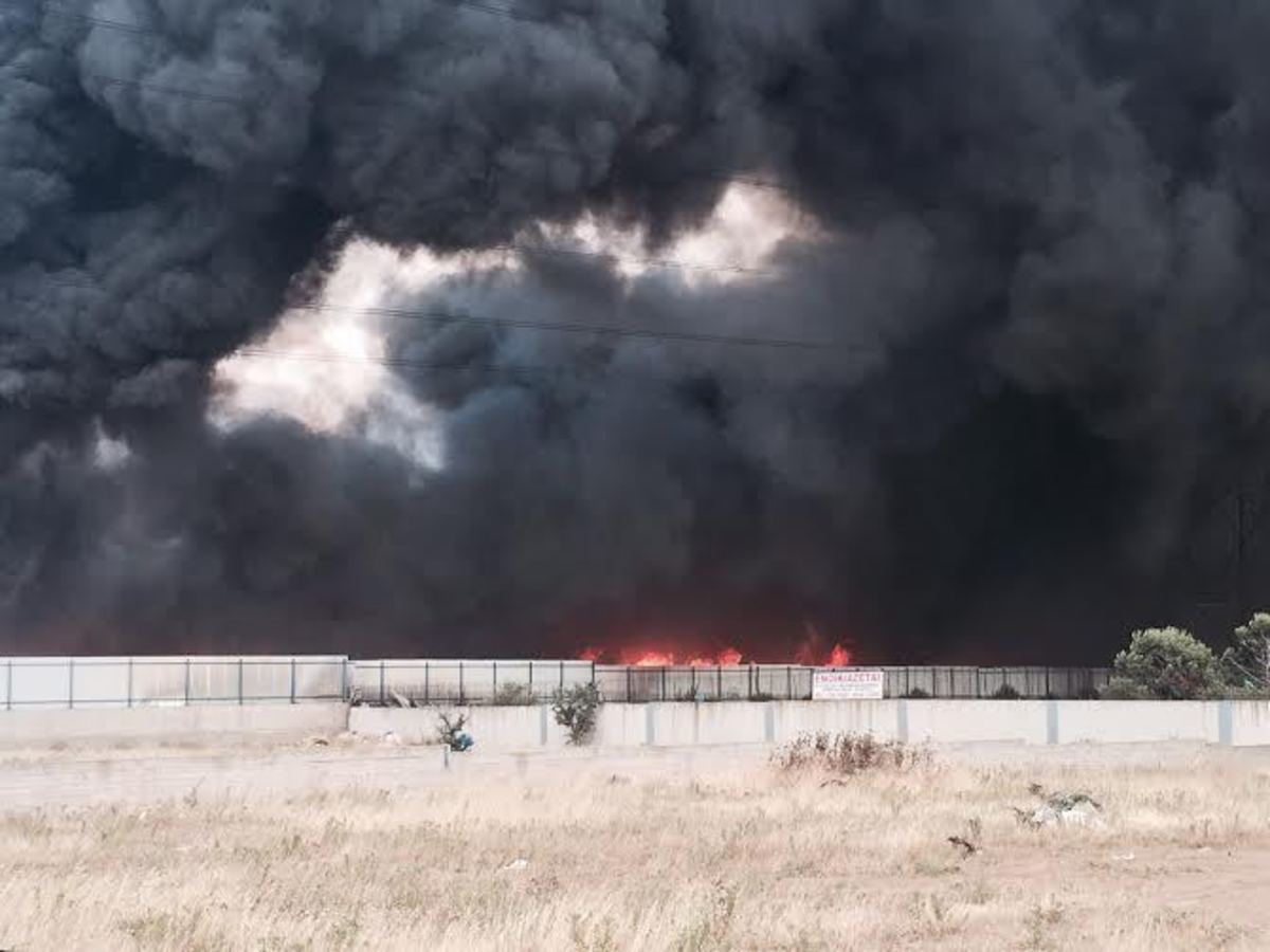 Ολονύχτια μάχη με τις φλόγες σε εργοστάσιο στην Ελευσίνα – Δείτε φωτό και βίντεο