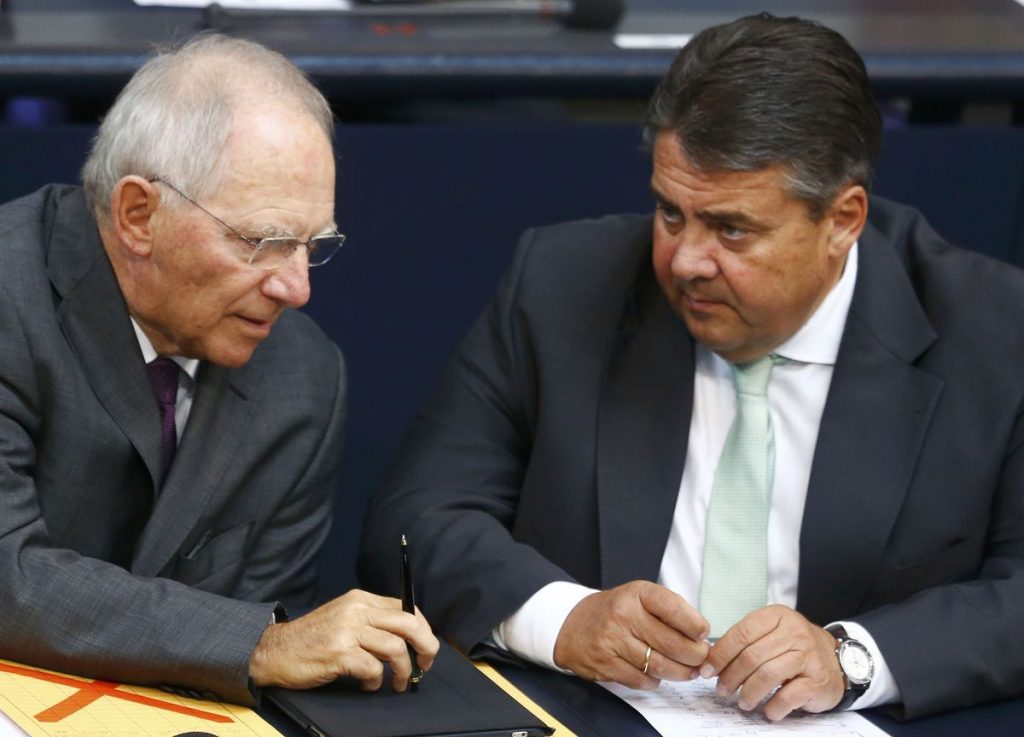 Αποθέωσε Σόιμπλε και Ελλάδα ο Γκάμπριελ για το Eurogroup