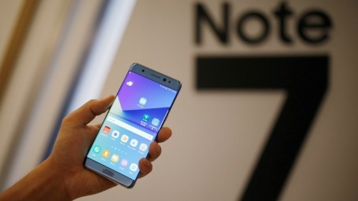 Samsung: αποσύρει ένα εκατομμύριο Galaxy Note 7 που… παίρνουν φωτιά