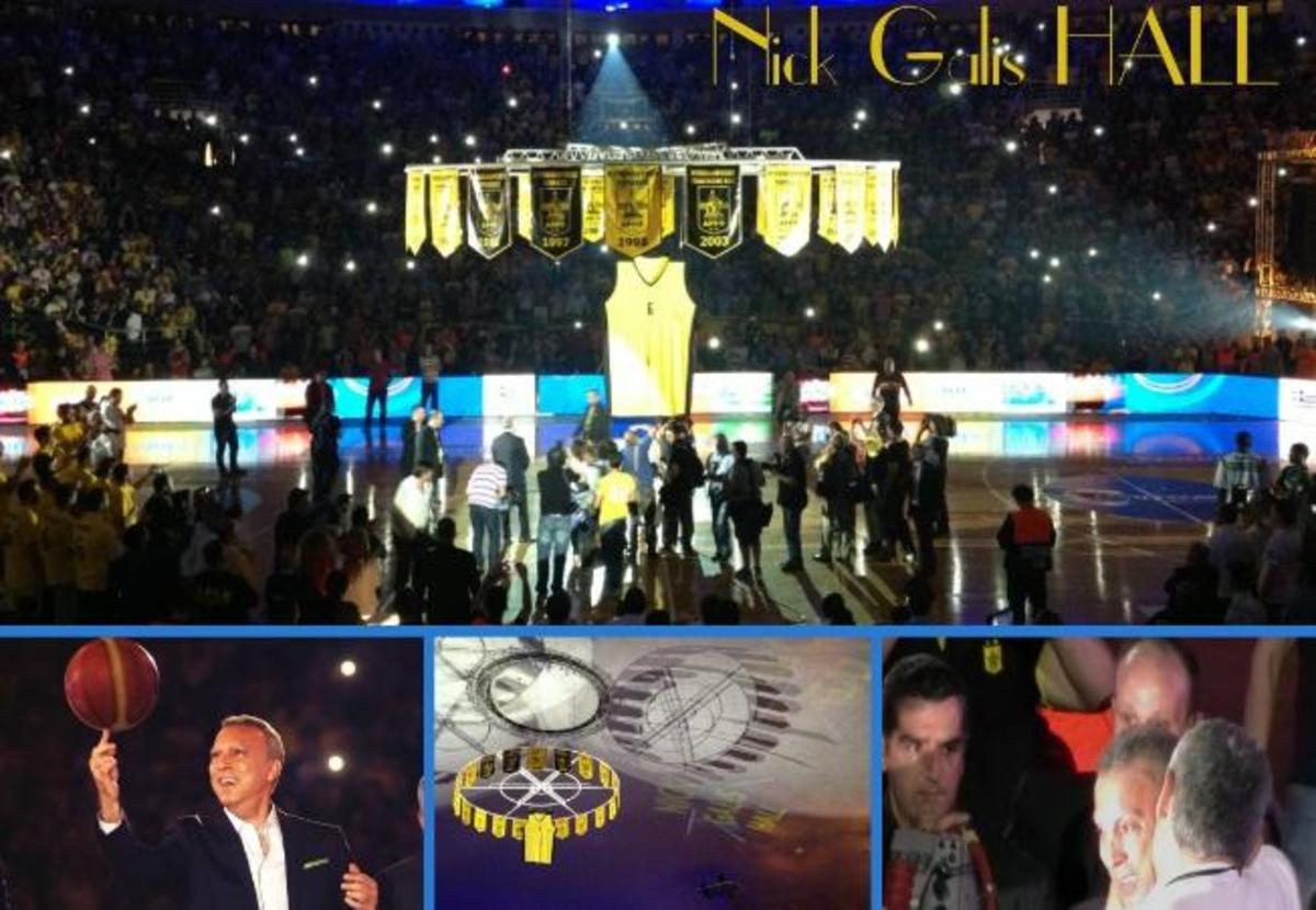 Τι έζησα στο “Nick Galis Hall” ! Η αποθέωση και η συγκίνηση για έναν μύθο…!
