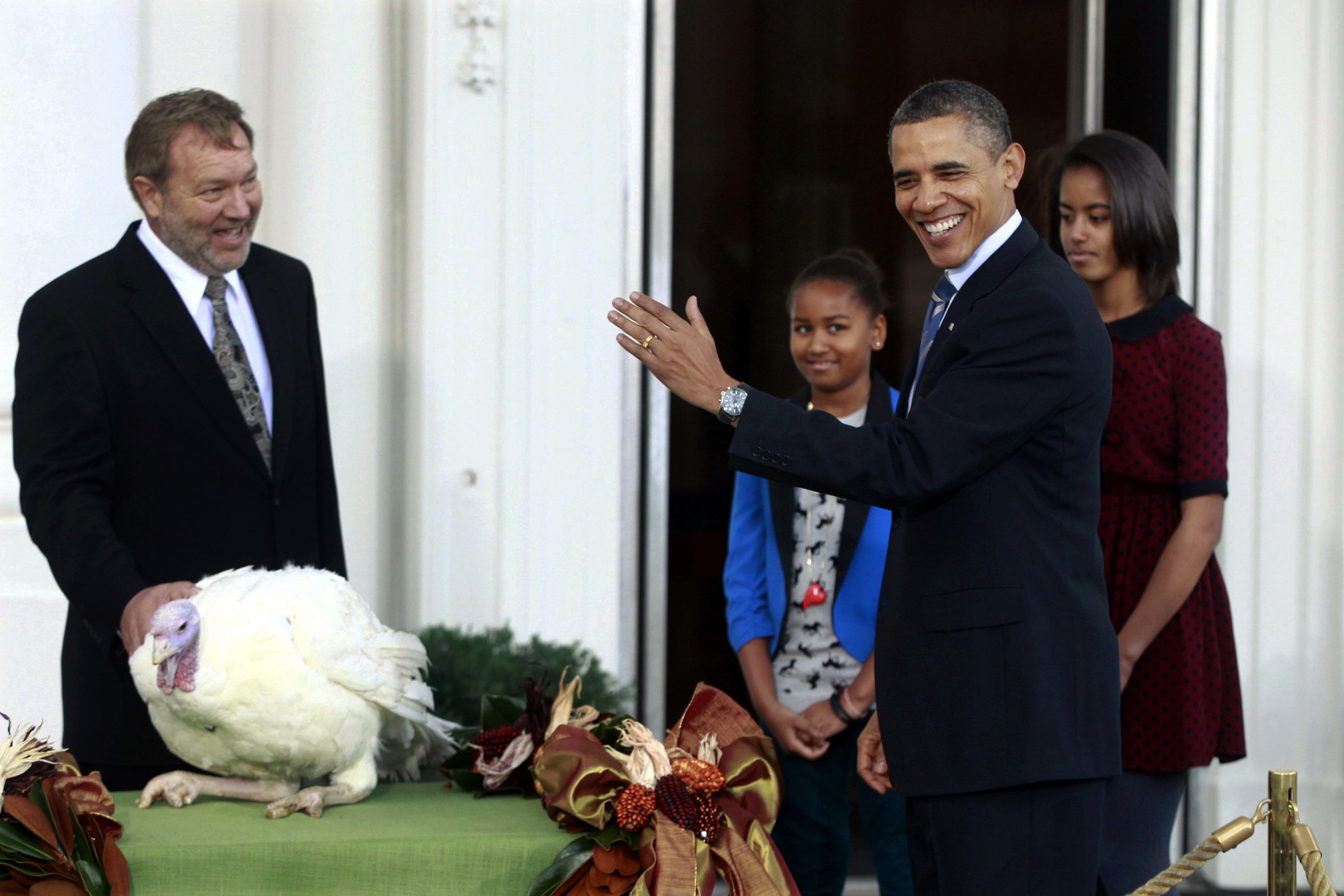 Ο Ομπάμα έδωσε φέτος χάρη σε δύο γαλοπούλες