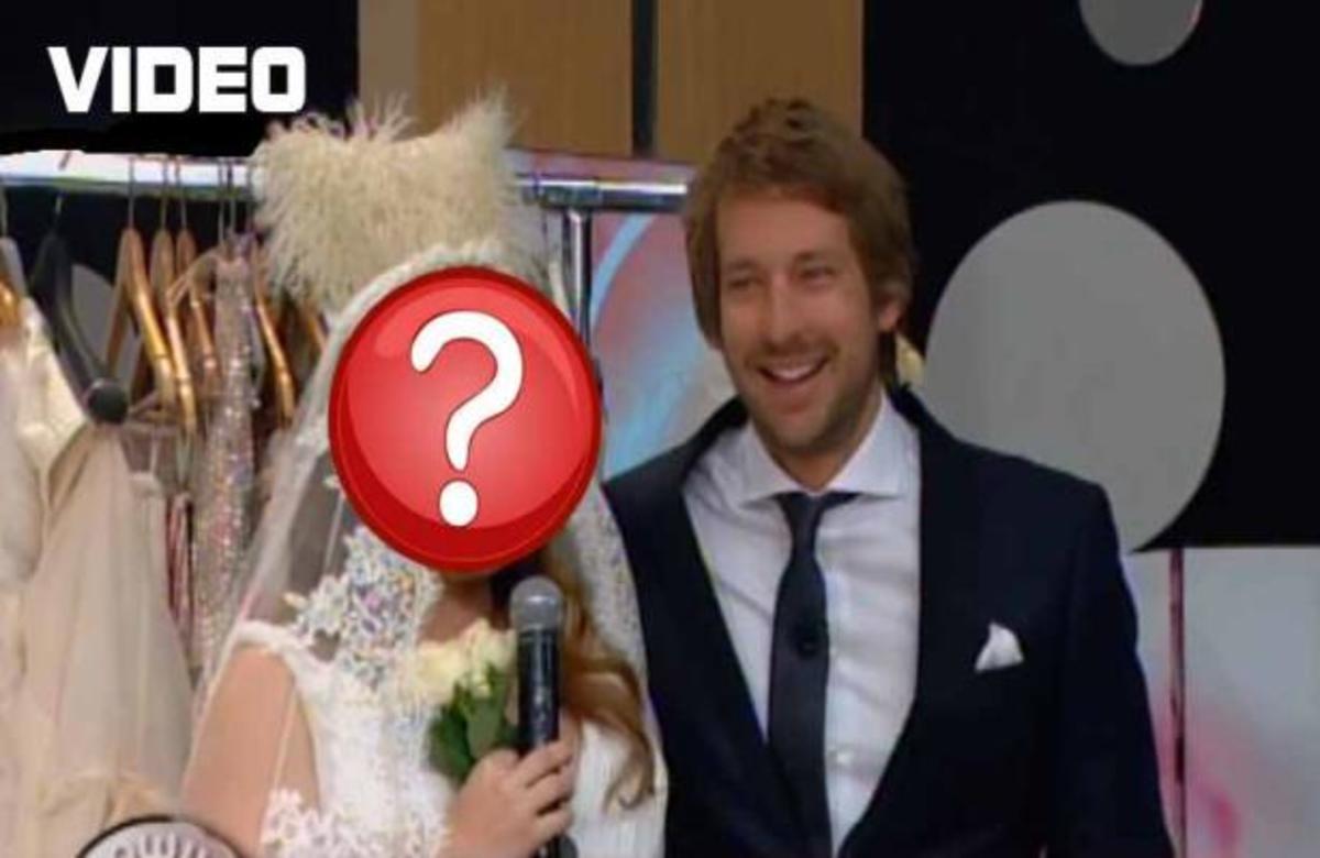 Παρουσιάστρια ντύθηκε νύφη στον αέρα!