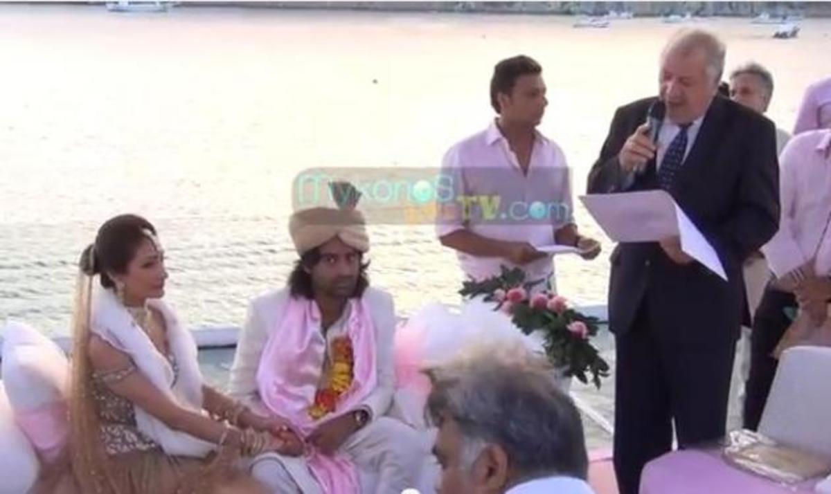 O χλιδάτος Bollywood γάμος στη Μύκονο! Στοίχισε πάνω από ένα εκατομμύριο ευρώ! Βίντεο