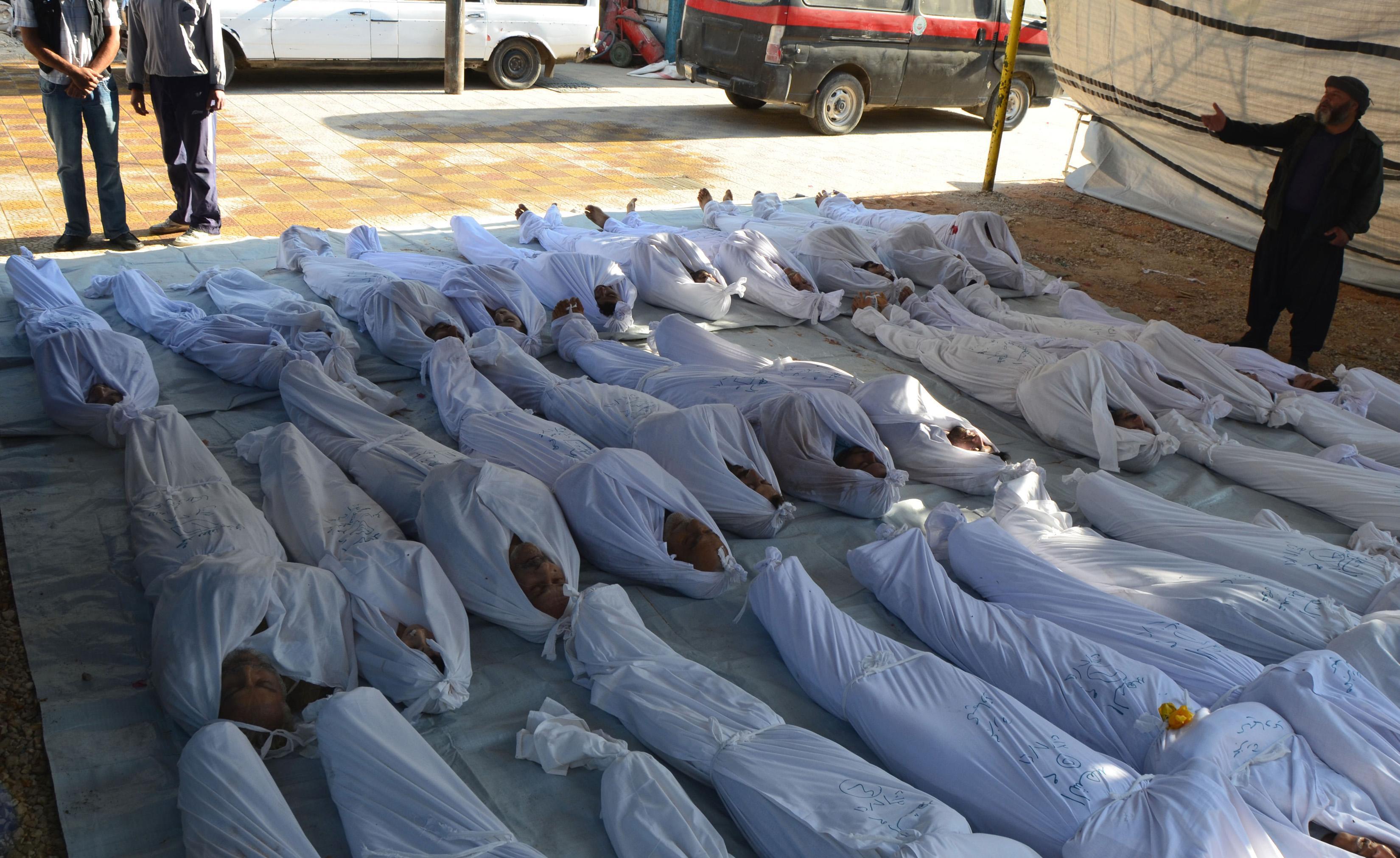 “Σφαγή” αμάχων στη Συρία – 650 οι νεκροί από τη χημική επίθεση λέει η αντιπολίτευση