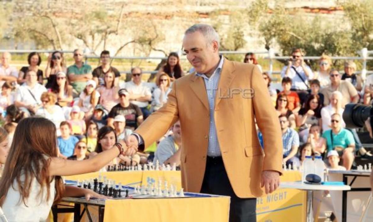 Γιατί ήρθε στην Ελλάδα ο θρύλος στο σκάκι Garry Kasparov;