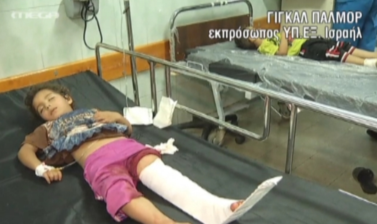 Εικόνες φρίκης στην Γάζα