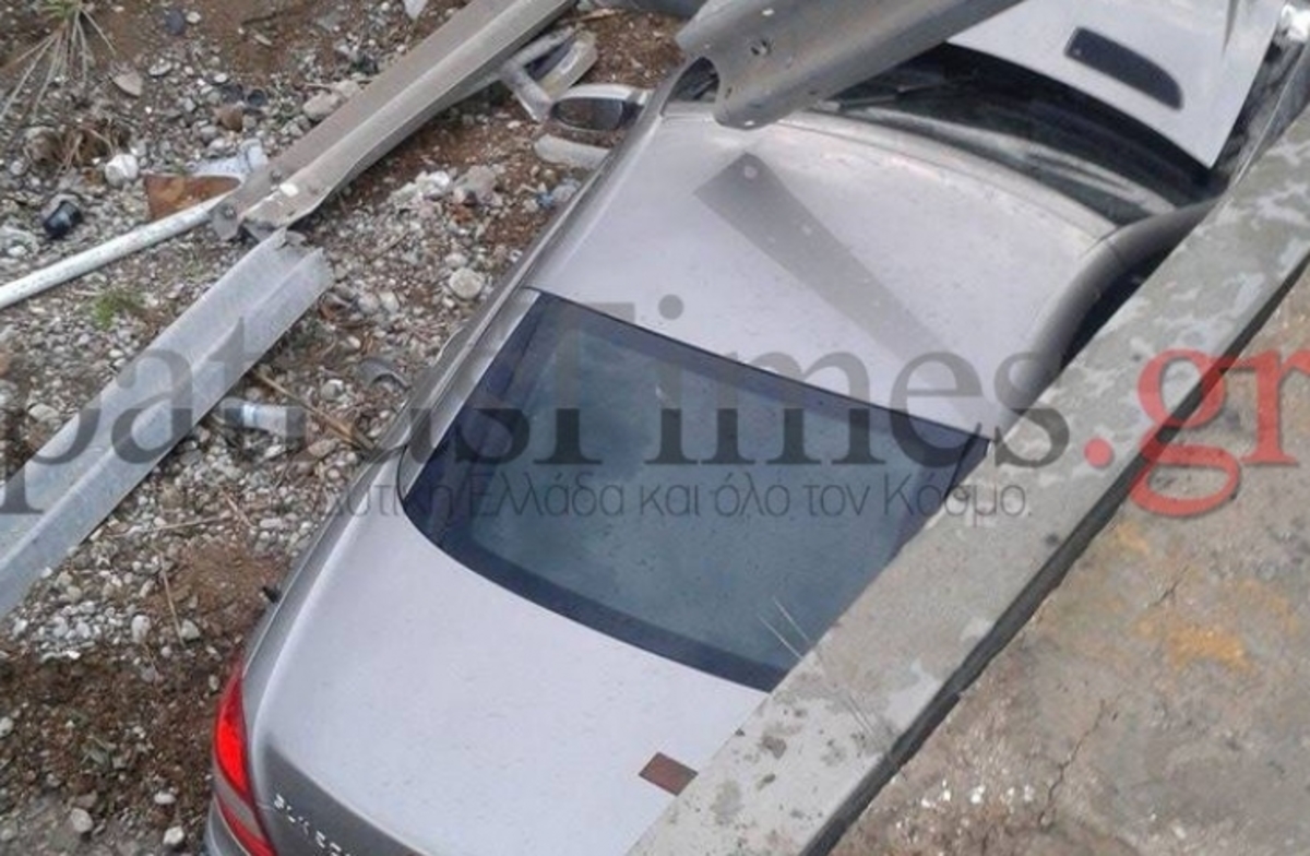 Πάτρα: Έκανε βουτιά από τη γέφυρα με το αυτοκίνητο! (ΦΩΤΟ)