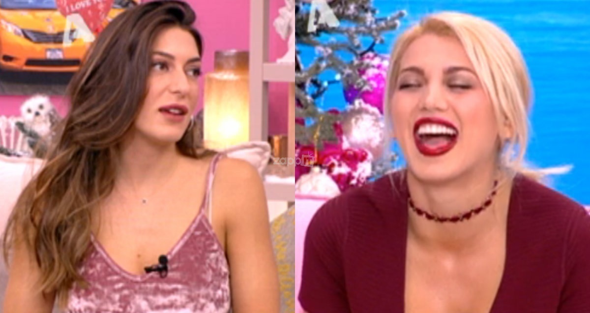 Το νευρικό γέλιο της Σπυροπούλου με την Πετρουτσέλι – Δεν μπορούσε να σταματήσει!