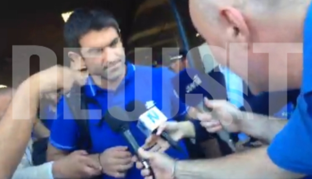 Η άφιξη των διεθνών