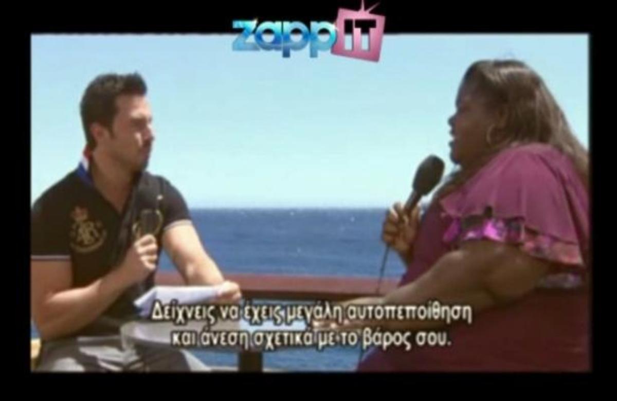 Η πρωταγωνίστρια του “Precious” στον Γιώργο Σατσίδη: Δεν έχω πρόβλημα με τα κιλά μου!