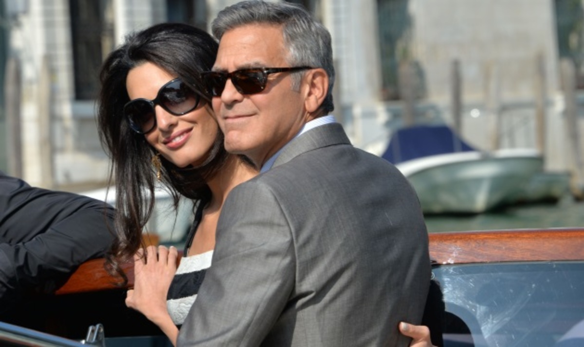 George Clooney – Amal Alamuddin: Μόλις έφτασαν στη Βενετία! Φωτογραφίες