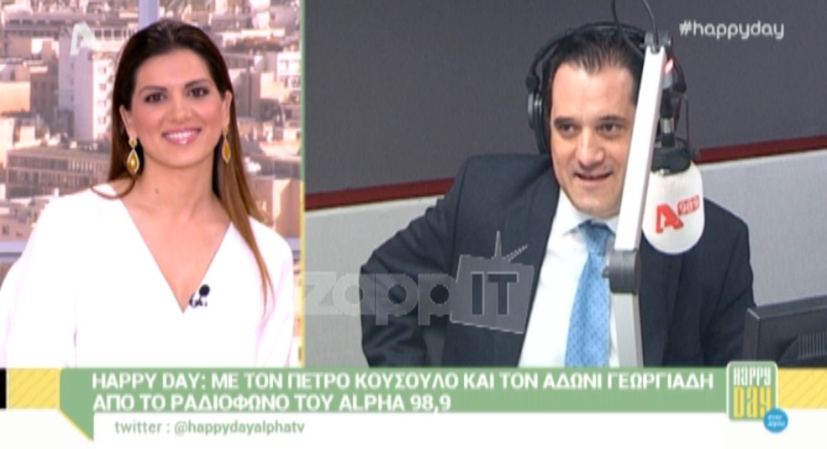 Η σπόντα του Άδωνι Γεωργιάδη για τις πρωινές εκπομπές
