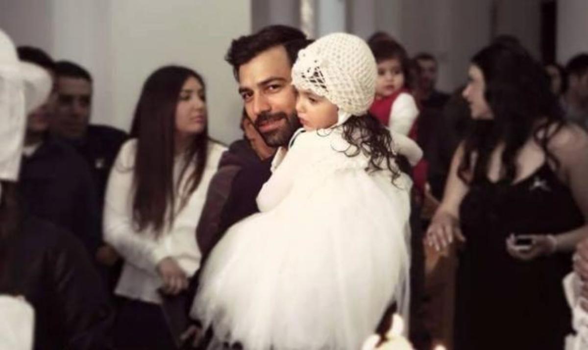 Ο Ανδρέας Γεωργίου έγινε νονός!