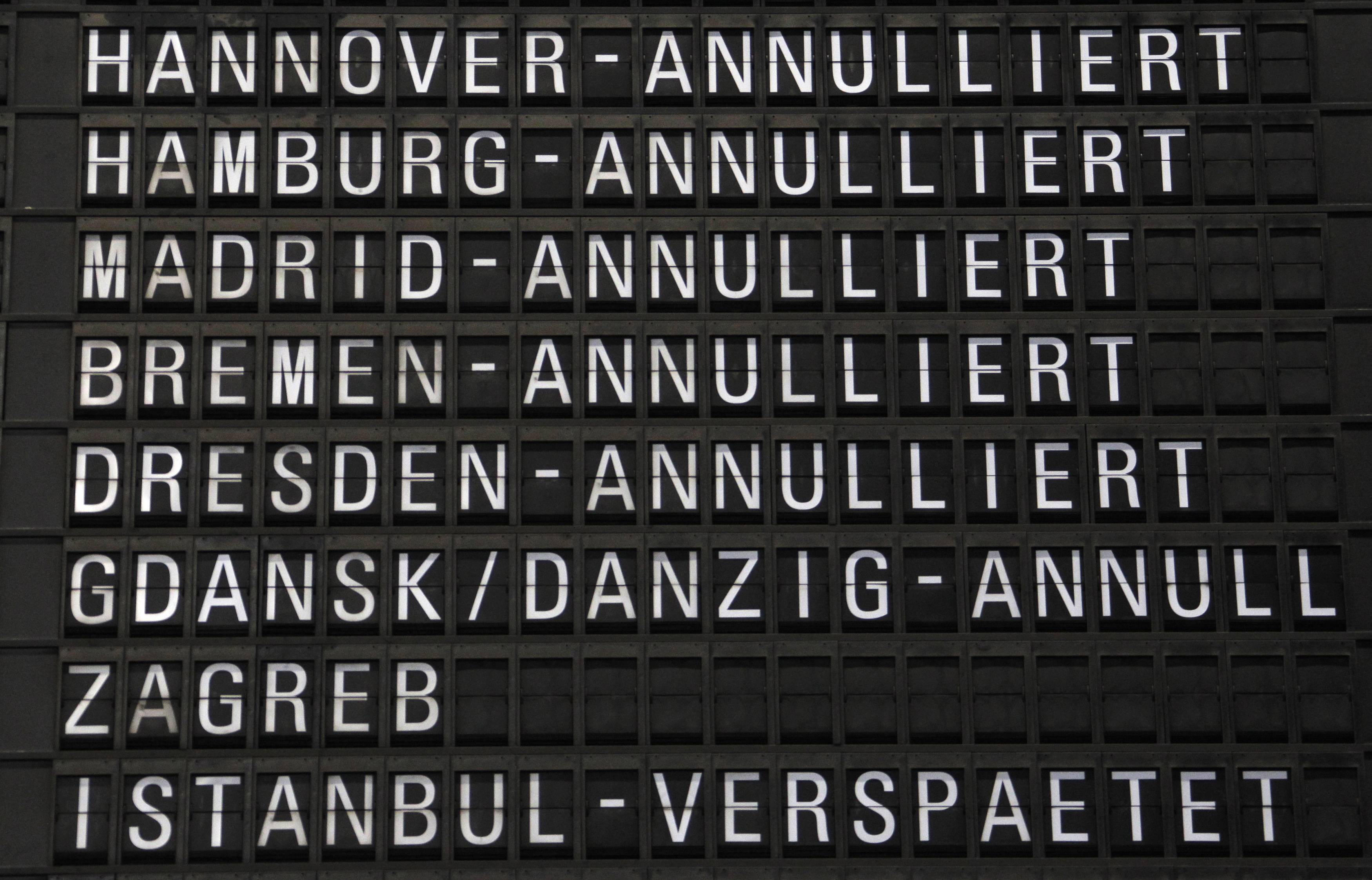 Παραλύουν λόγω απεργίας τα αεροδρόμια στη Γερμανία