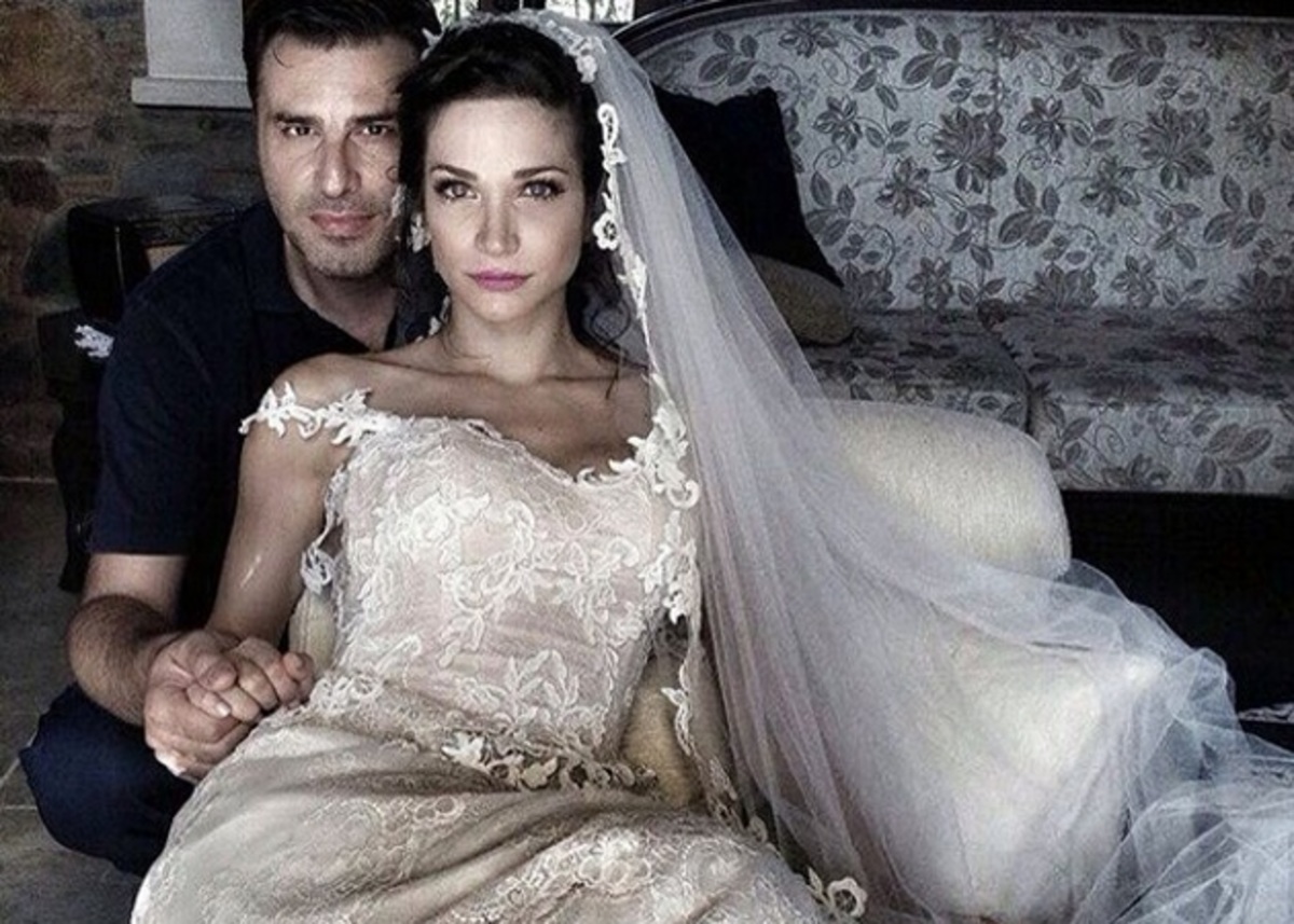 Η Κατερίνα Γερονικολού νύφη στο πλευρό του Βασίλη Παλαιολόγου! ΦΩΤΟ