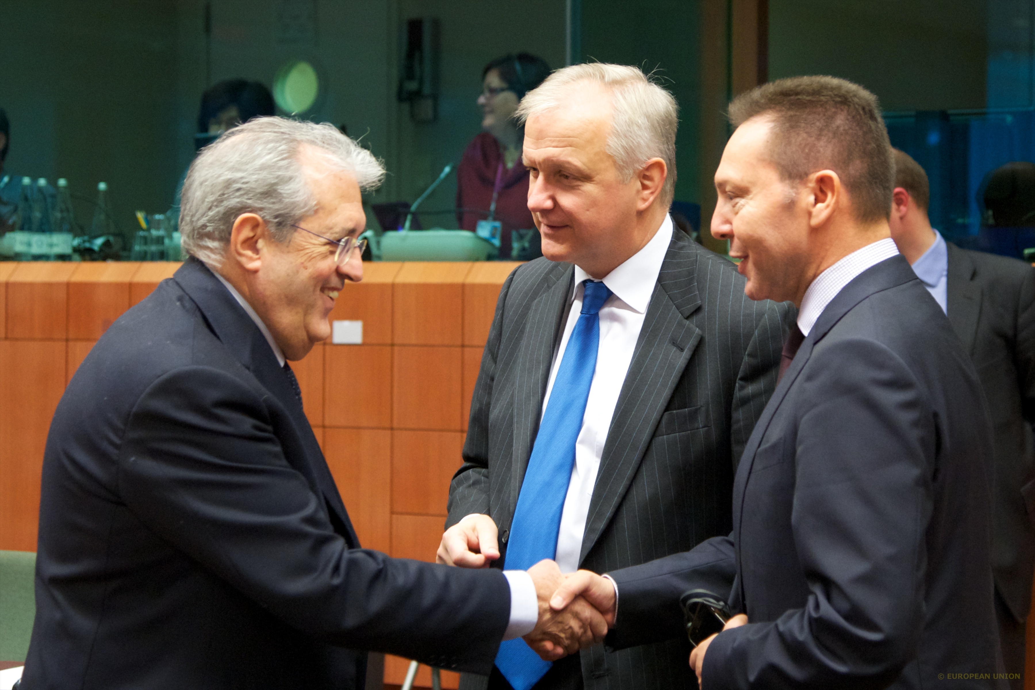 ΦΩΤΟ EUROKINISSI - Η συνεδρίαση του Eurogroup