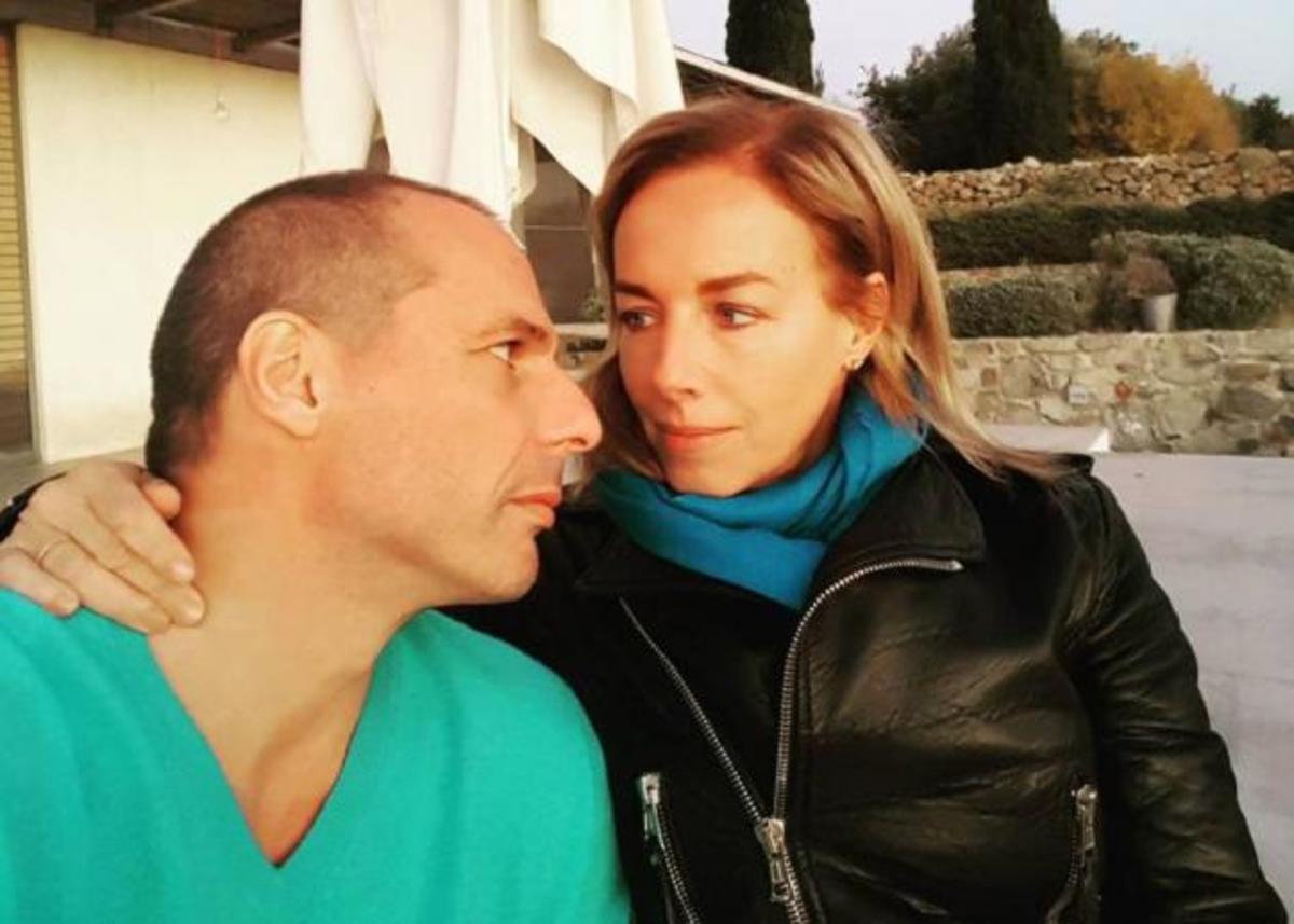 Γιάνης Βαρουφάκης – Δανάη Στράτου: Επιστροφή στην Αθήνα! ΦΩΤΟ