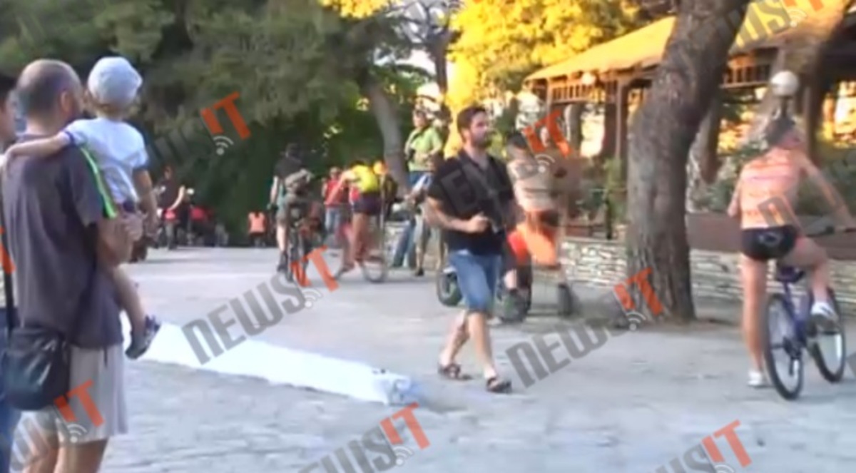 Γυμνοί ποδηλάτες στη Θεσσαλονίκη