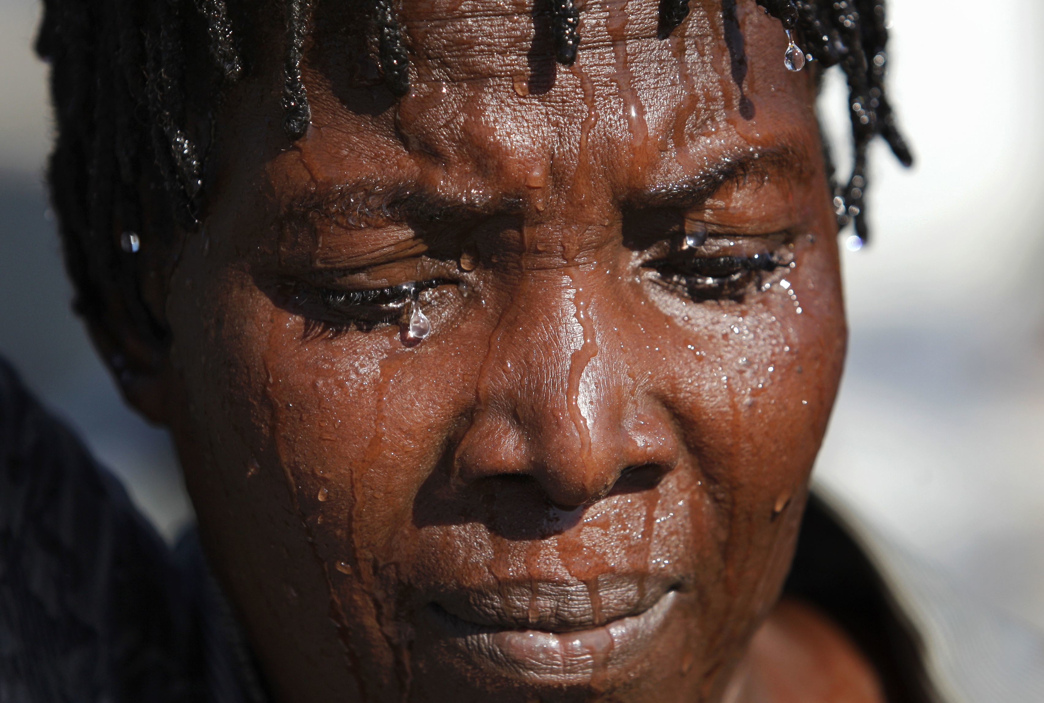 Γυναίκα στην Αϊτή. ΦΩΤΟ REUTERS