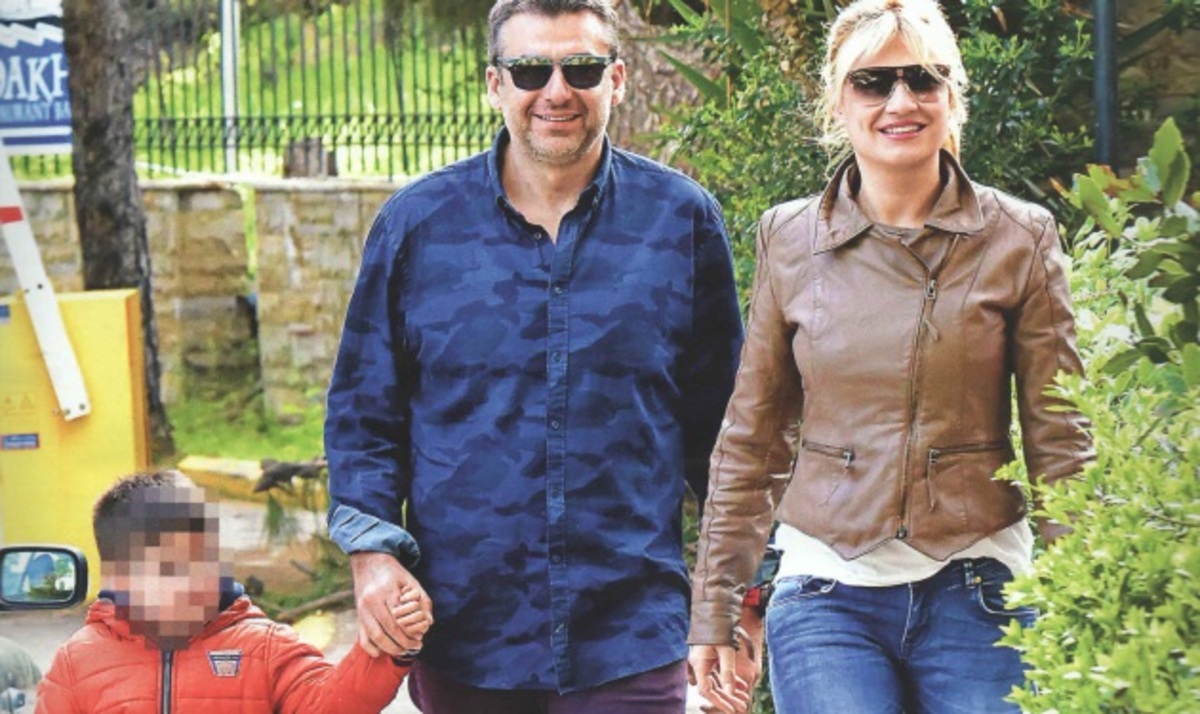 Φαίη Σκορδά: Βόλτα με τον Γιώργο Λιάγκα και τα παιδιά τους!