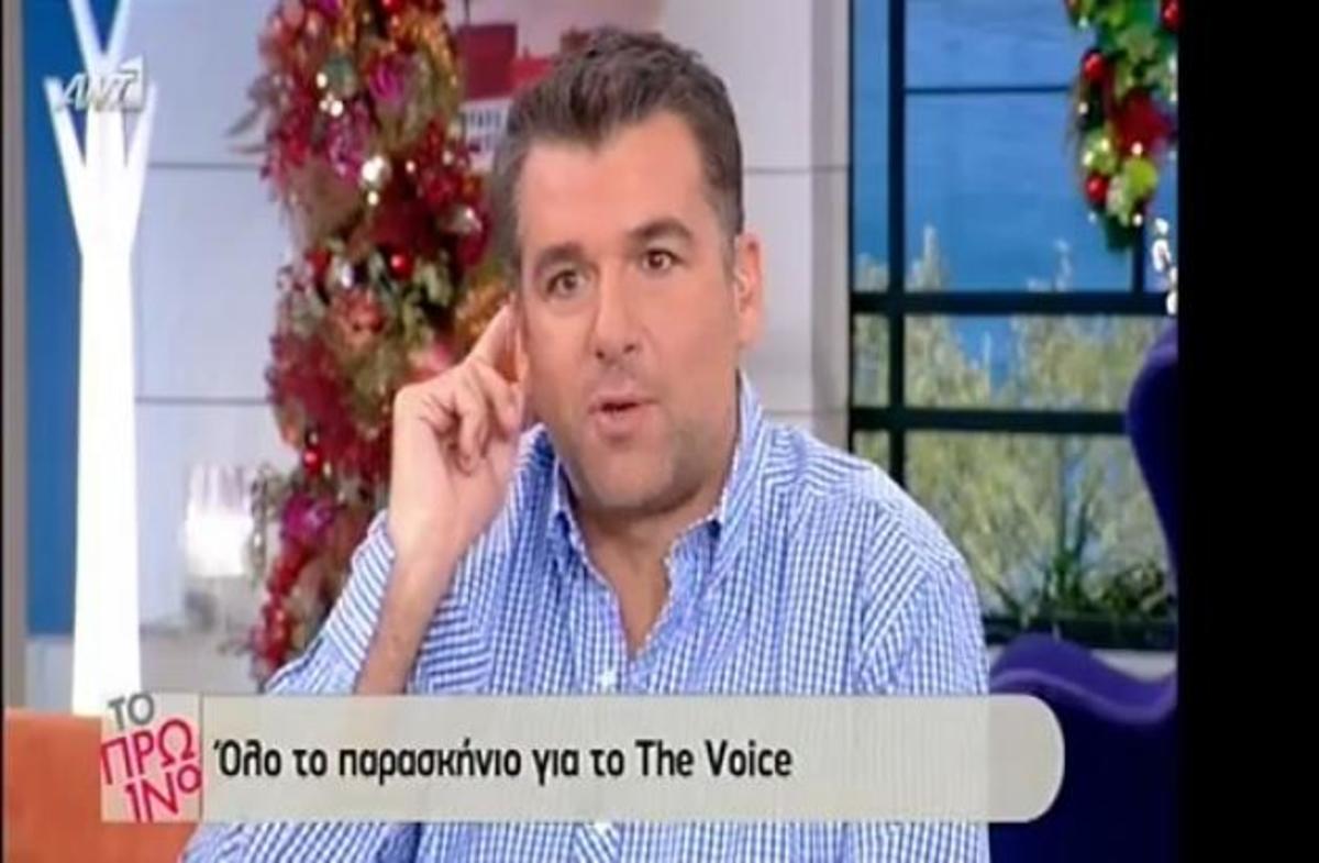 Τρελός καυγάς Λιάγκα-Σταμάτη για την αμοιβή του στο “Voice”! “Να πάω στο διάολο”!