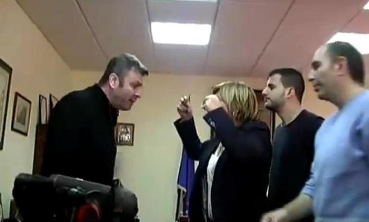 Άγριος καβγάς Γκλέτσου με στελέχη του ΣΥΡΙΖΑ – ΒΙΝΤΕΟ