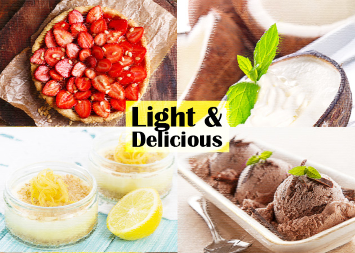 5 συνταγές για light γλυκά με λιγότερες από 230 θερμίδες!