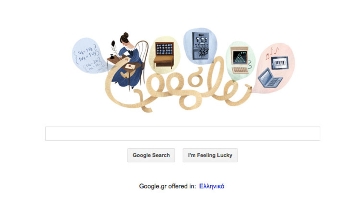 Η Google τιμά την κόρη του Λόρδου Βύρωνα!