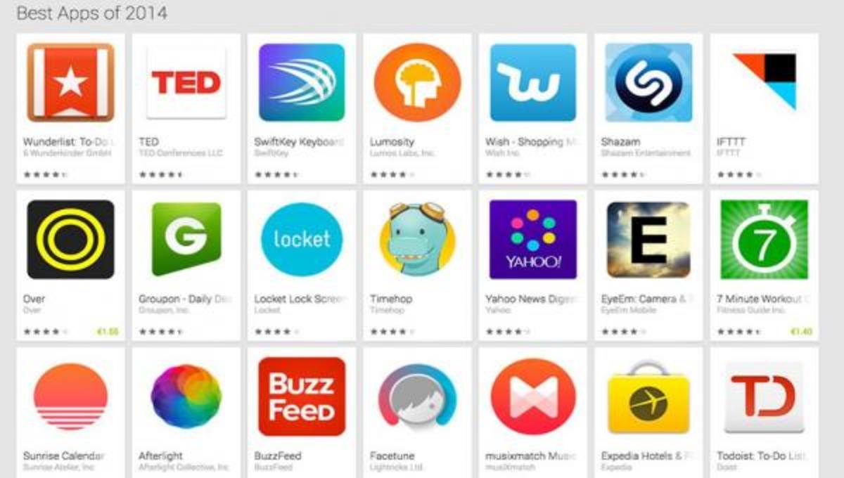 Αυτές είναι κορυφαίες Android εφαρμογές για το 2014