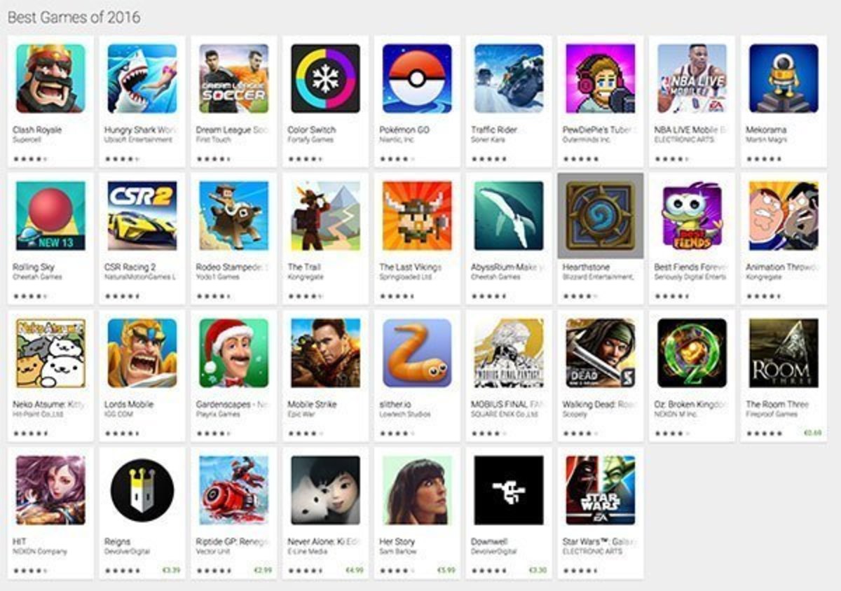 Google: Αυτά είναι τα καλύτερα παιχνίδια και εφαρμογές στο Android