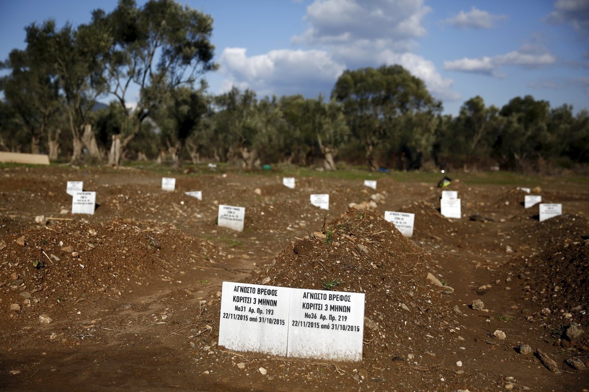 Νεκροταφείο Μυτιλήνης: Άγνωστο βρέφος, κορίτσι 3 μηνών Νο31… – Φωτογραφίες