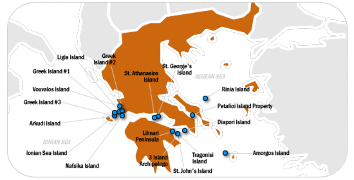Πωλητήριο σε ελληνικά νησιά στο Διαδίκτυο αποκαλύπτεται στη Βουλή – Δείτε τις τιμές και τις τοποθεσίες