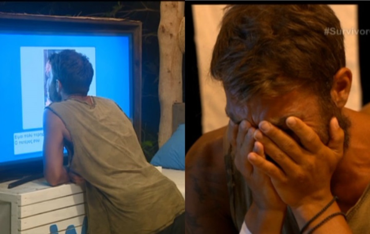 Κατέρρευσε ο Χανταμπάκης όταν είδε τον γιο του! Ζήταγε συγγνώμη και έκλαιγε σαν μικρό παιδί!