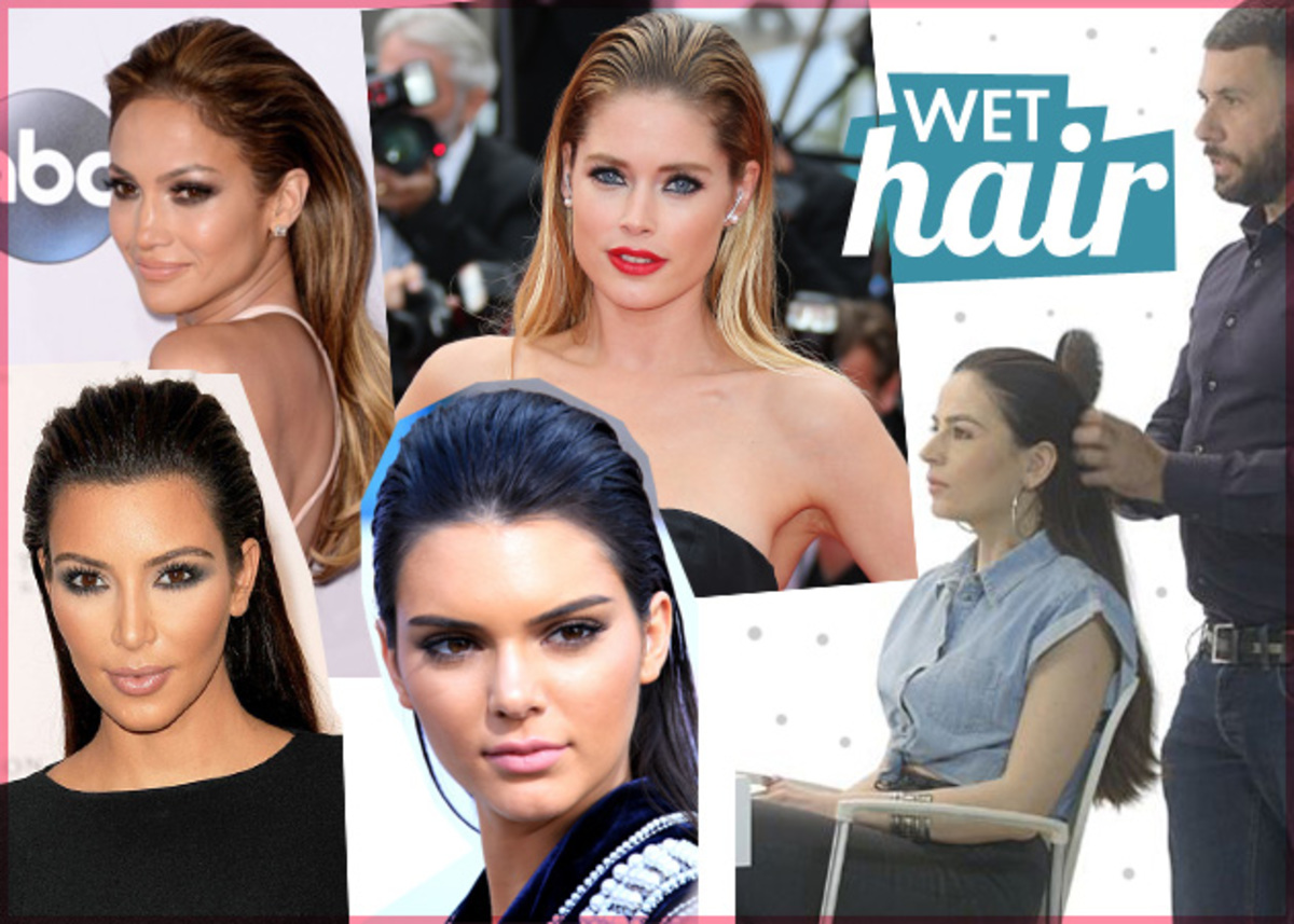 Ο Χ. Καλλανιώτης μας δείχνει πώς να κάνουμε wet look μόνο με μια λακ!