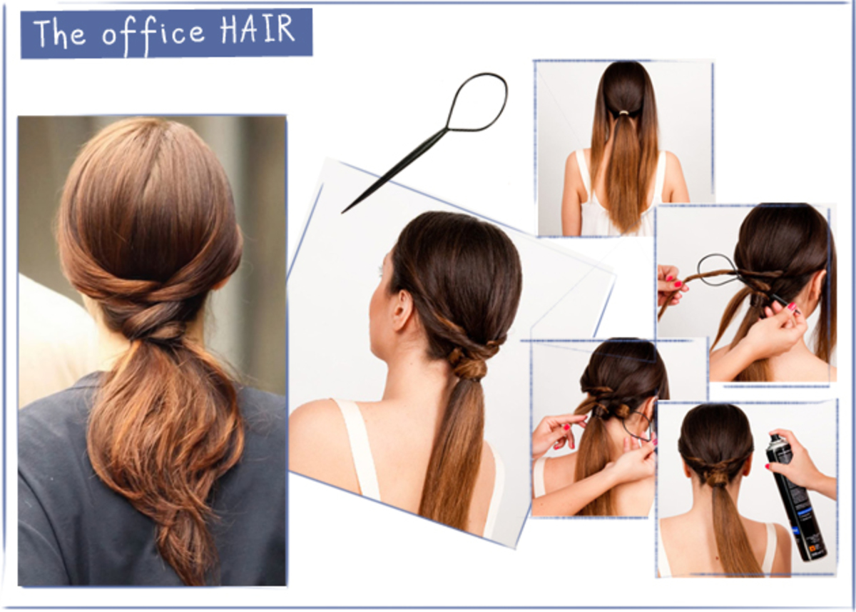 Πώς να κάνεις ένα όμορφο χαμηλό ponytail για το γραφείο σε πέντε λεπτά!