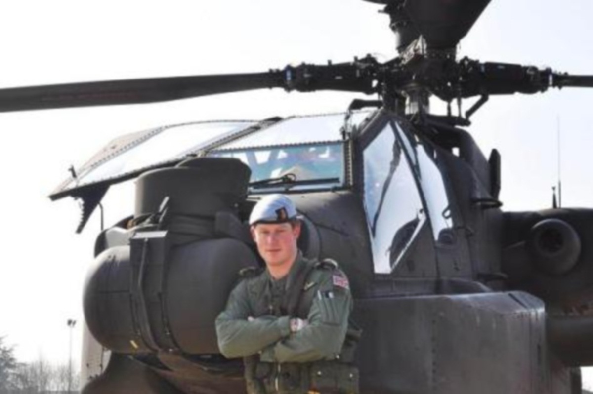 Ο Πρίγκηπας Χάρι στα μέρη του Top Gun