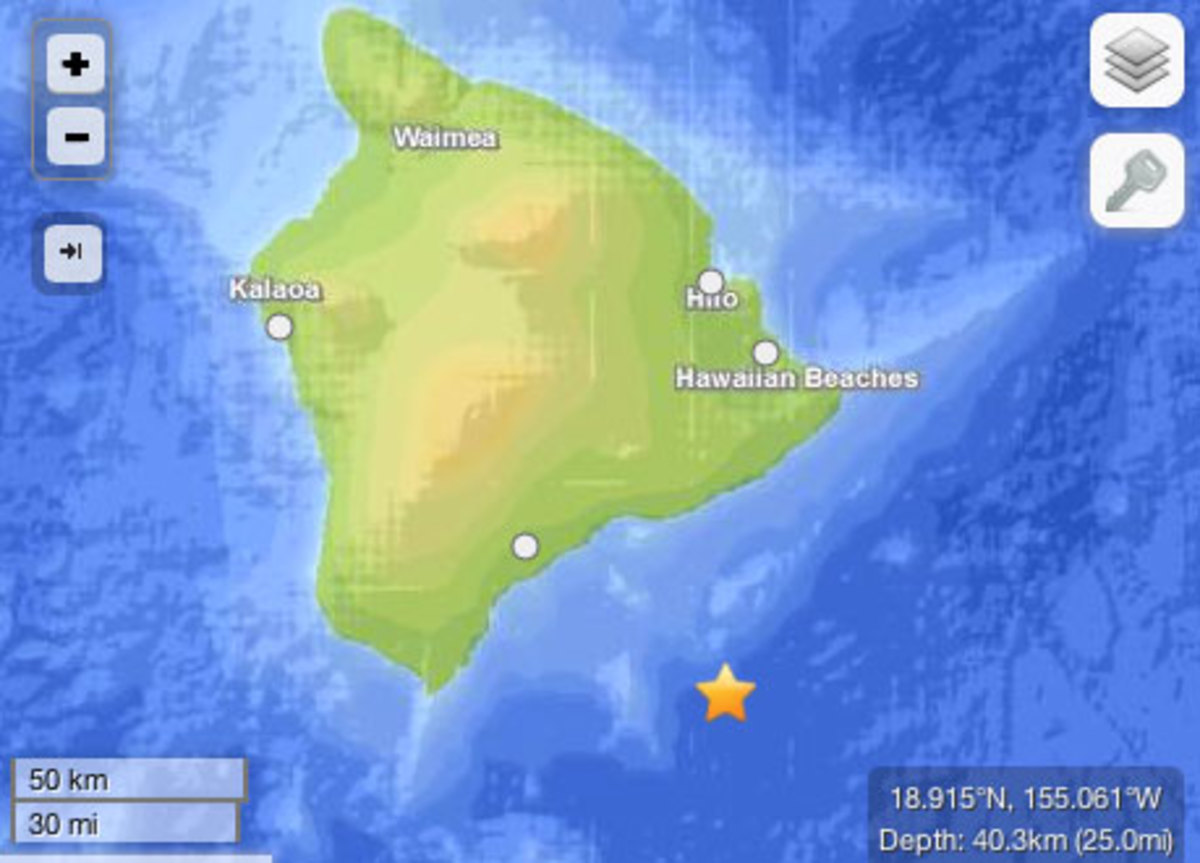 Σεισμός 5,6 Ρίχτερ στη Χαβάη