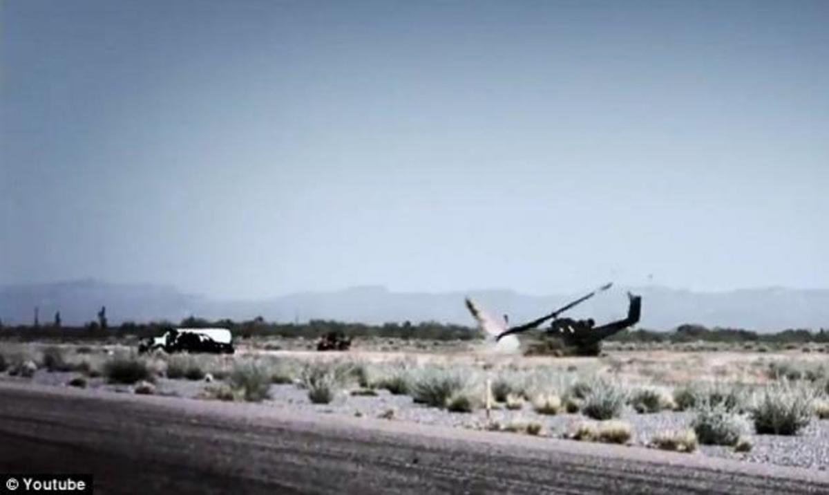 Συγκλονιστικό βίντεο: Συντριβή ελικοπτέρου σε αγώνα ταχύτητας!