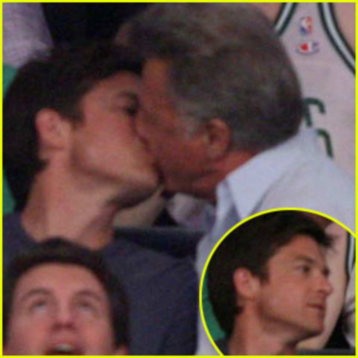 Ο Dustin Hoffman φιλάει με πάθος άντρα στο στόμα!