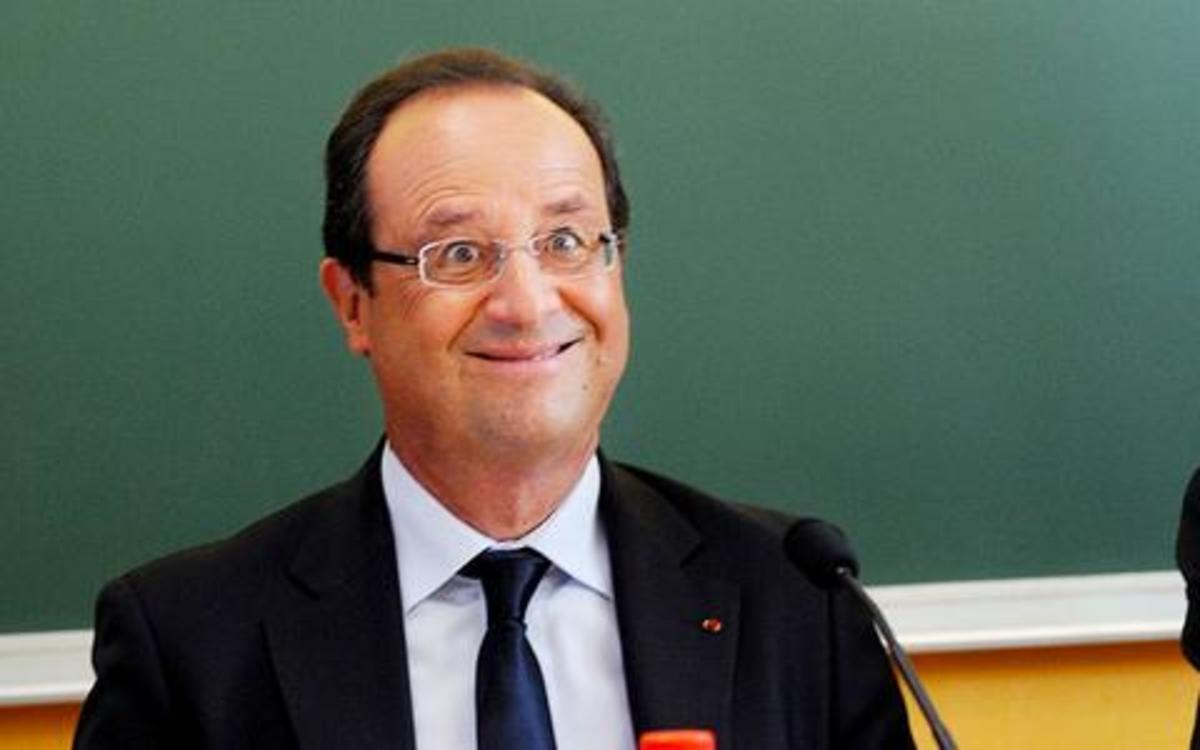 Η γκριμάτσα του Ολάντ και το φάουλ του AFP