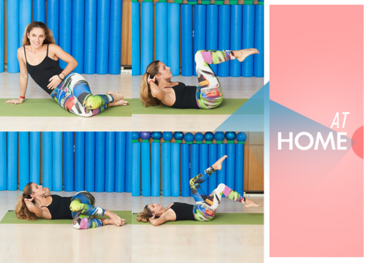 Γυμναστική στο σπίτι: Οι 5 καλύτερες ασκήσεις για επίπεδη κοιλιά και γράμμωση