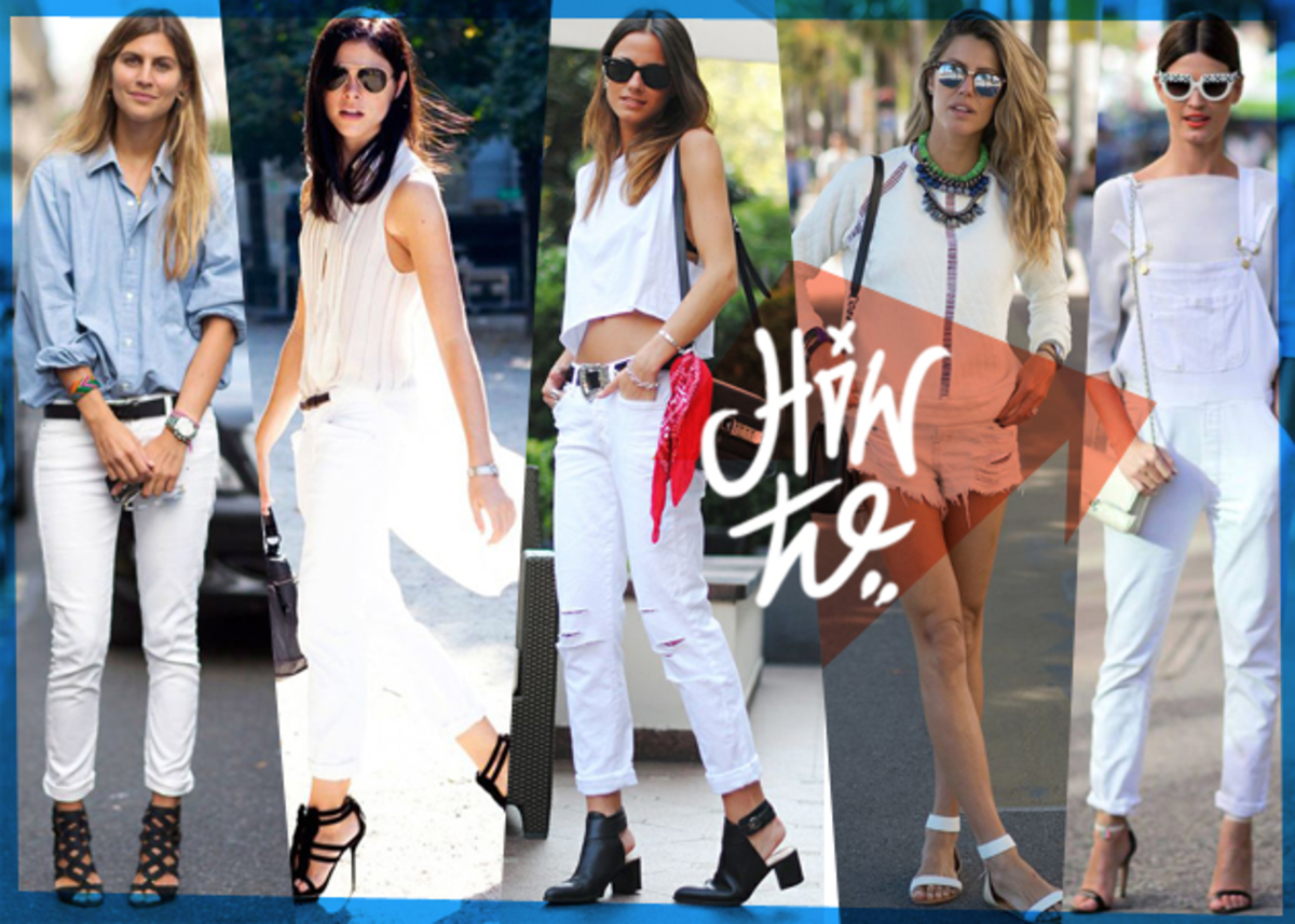 Το λευκό τζιν είναι must φέτος το καλοκαίρι
