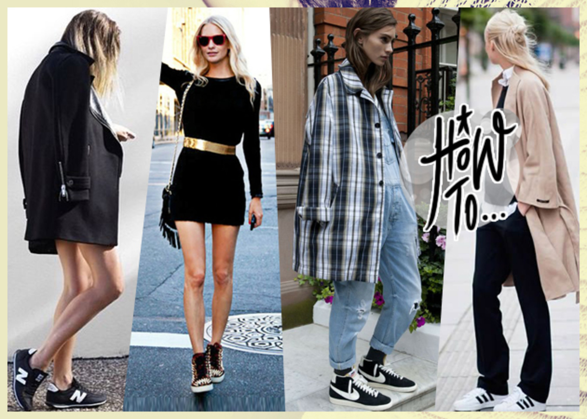 Τα sneakers είναι τάση! Μάθε πως να τα φορέσεις σωστά