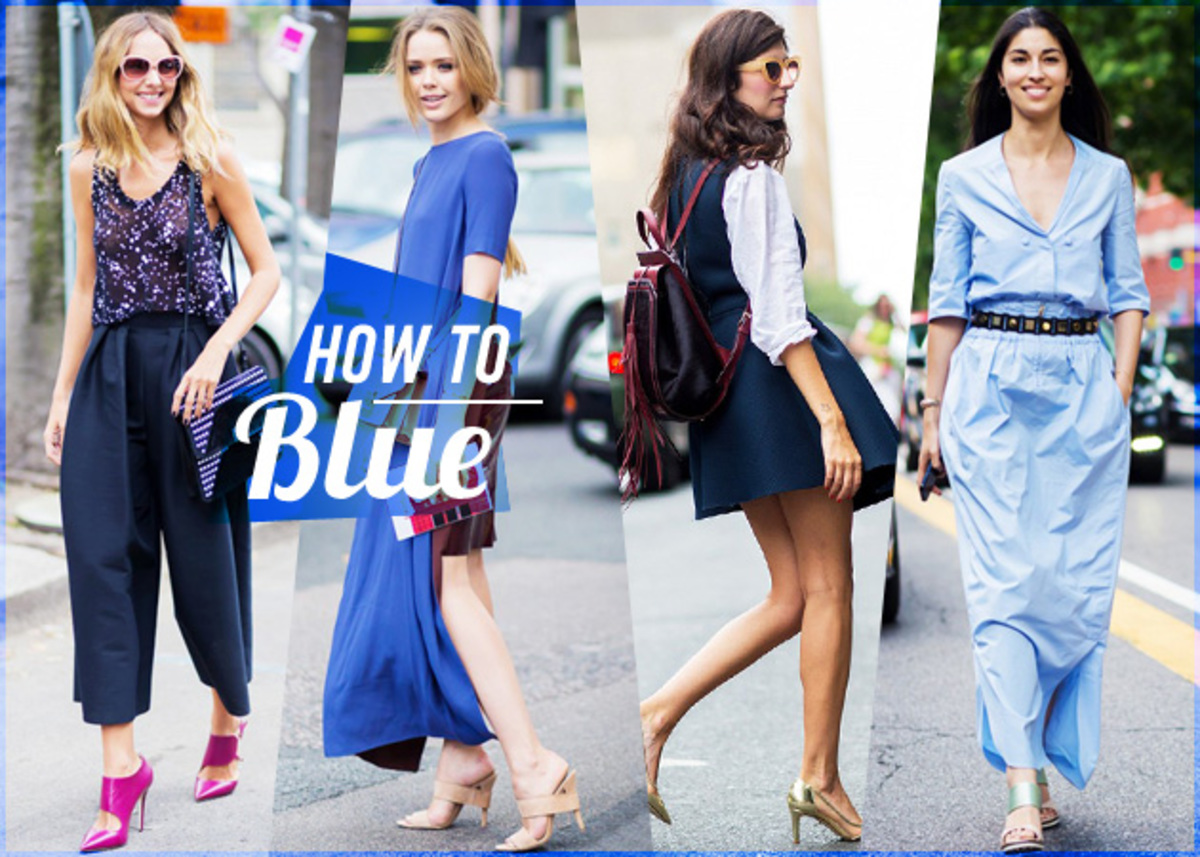 10 stylish τρόποι να φορέσεις το μπλε!