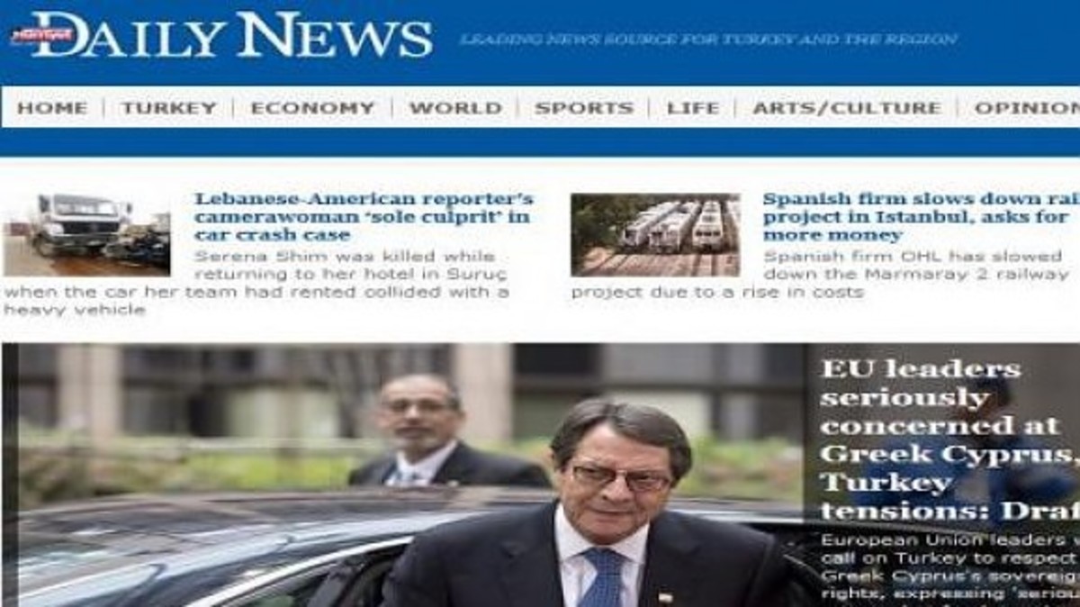 Ειρωνικά σχόλια στον τουρκικό Τύπο για την ασθένεια Αναστασιάδη