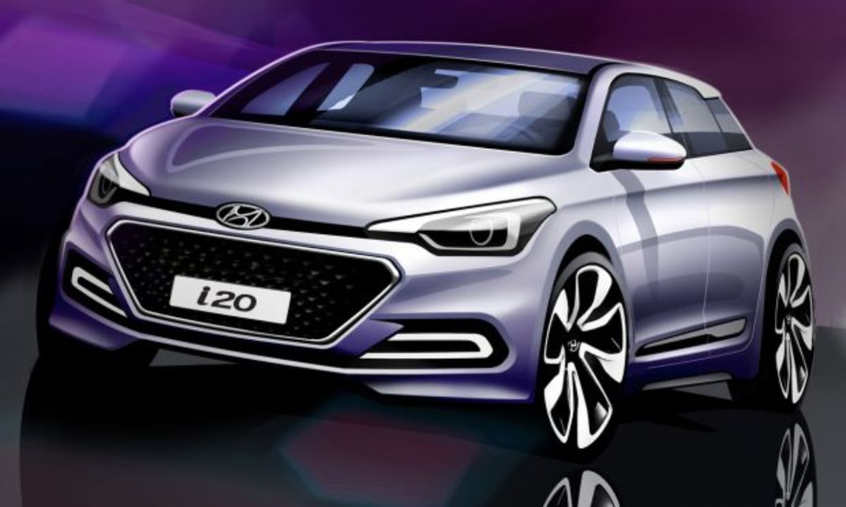 Επίσημα σκίτσα του νέου Hyundai i20