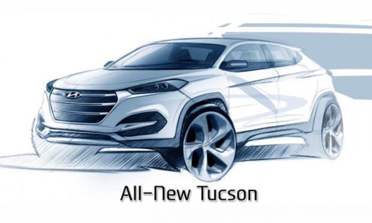 Τo πρώτο σκίτσο του νέου Hyundai Tucson (VIDEO)
