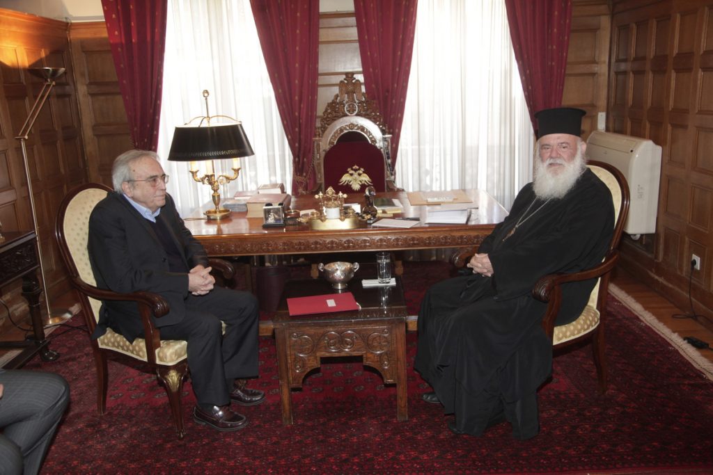 Μπαλτάς: “Σοφός” ο Αρχιεπίσκοπος Ιερώνυμος – Τι συζήτησαν στην πρώτη συνάντησή τους